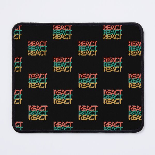 Item preview, React. React. React. Victoria Wood quote. designed and sold by DontKnowMuch.
