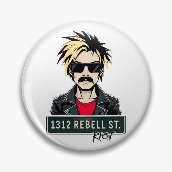 Item preview, Rebel Vector Punk – Cool Streetwear Pop Art Illustration designed and sold by Ironzoulz.