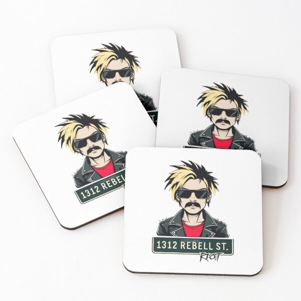 Item preview, Rebel Vector Punk – Cool Streetwear Pop Art Illustration designed and sold by Ironzoulz.