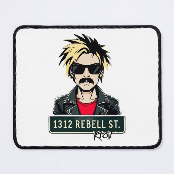 Item preview, Rebel Vector Punk – Cool Streetwear Pop Art Illustration designed and sold by Ironzoulz.