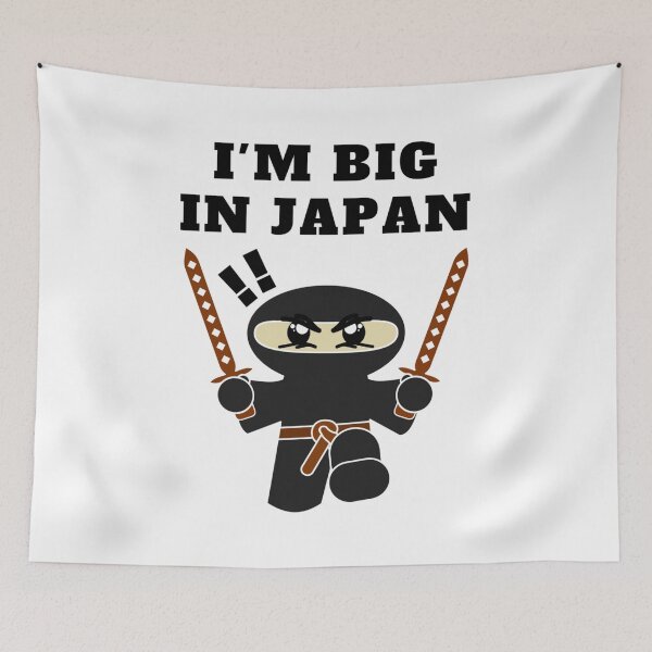 Item preview, Funny ninja, I'm big in Japan designed and sold by lynchhorizon.