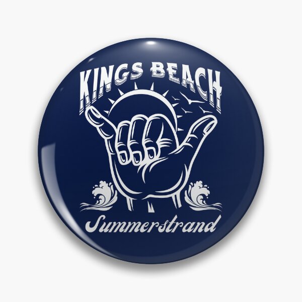 Item preview, Kings Beach Summerstrand South Africa Shaka Surf- White designed and sold by SurfingLocales.