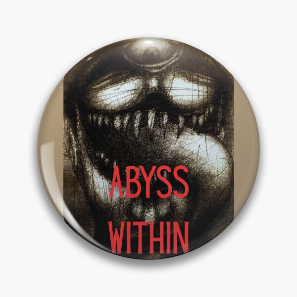 Item preview, Abyss Within – Surreal Horror Portrait with Third Eye and Split Jaw designed and sold by Anomaly Effect.