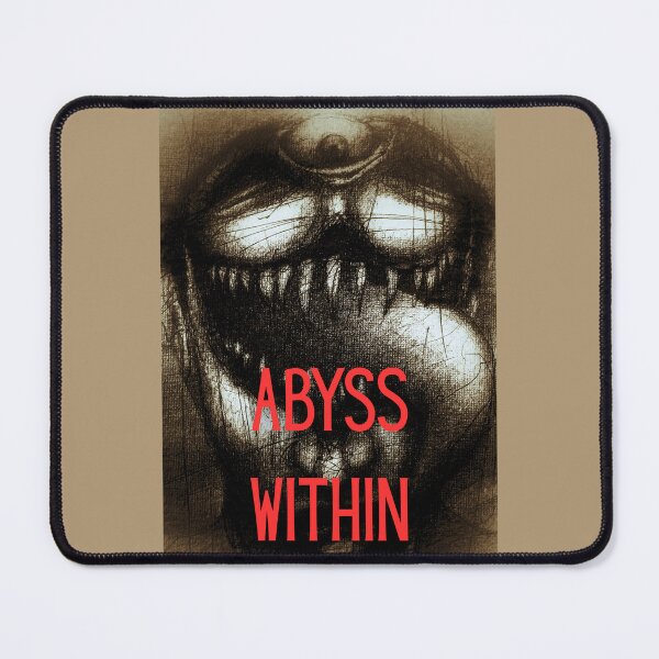 Item preview, Abyss Within – Surreal Horror Portrait with Third Eye and Split Jaw designed and sold by Anomaly Effect.
