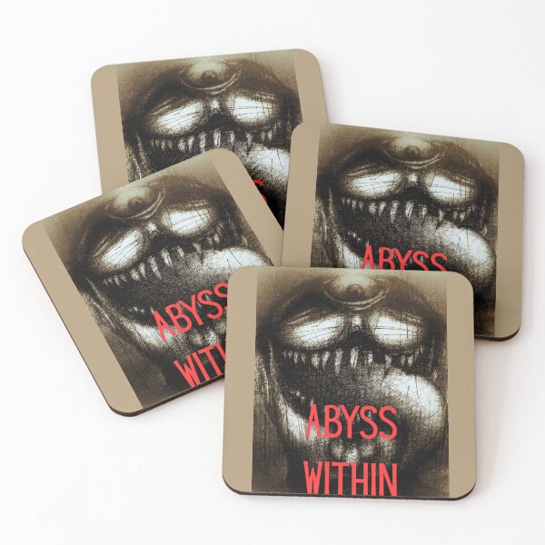 Item preview, Abyss Within – Surreal Horror Portrait with Third Eye and Split Jaw designed and sold by Anomaly Effect.