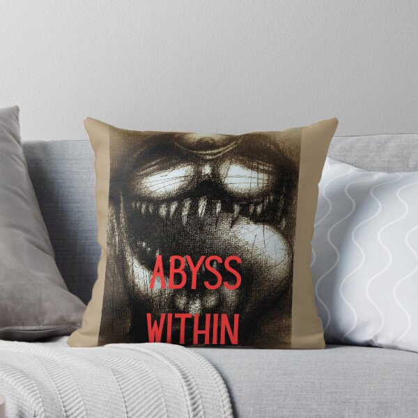Item preview, Abyss Within – Surreal Horror Portrait with Third Eye and Split Jaw designed and sold by Anomaly Effect.