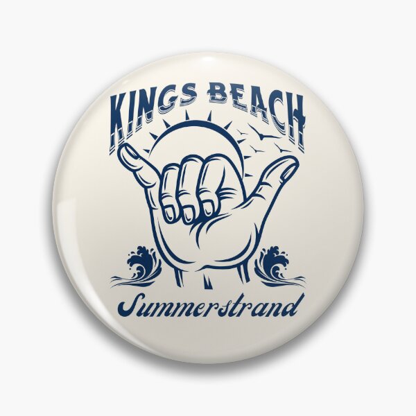 Item preview, Kings Beach Summerstrand South Africa Shaka Surf- Navy designed and sold by SurfingLocales.