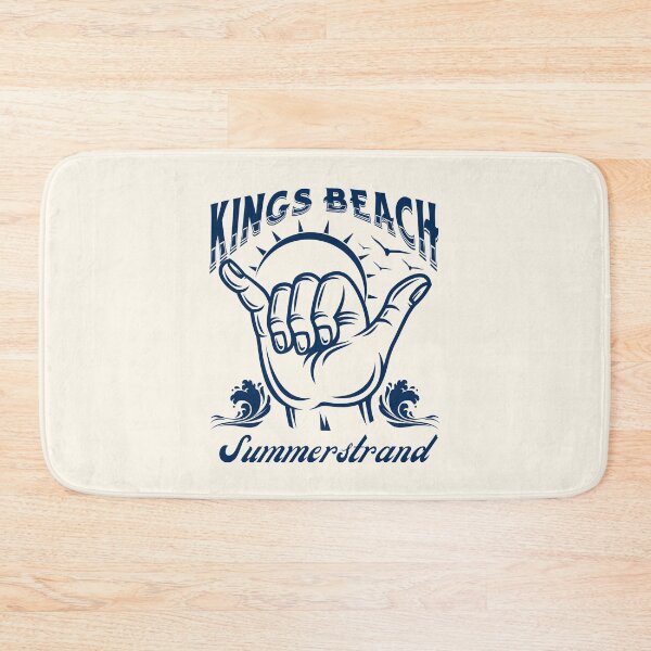 Item preview, Kings Beach Summerstrand South Africa Shaka Surf- Navy designed and sold by SurfingLocales.