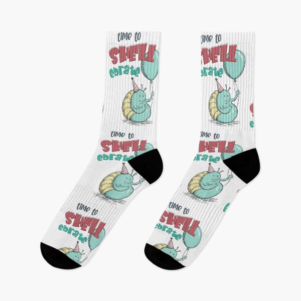 Item preview, Time to Shell-ebrate in Style! | A Snail-mazing Birthday Full of Fun and Laughs designed and sold by FUNqoosh.