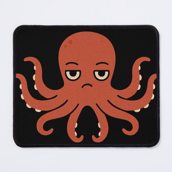 Item preview, Overthinking Octopus Sticker - Anxiety Humor Art designed and sold by LaserKey.