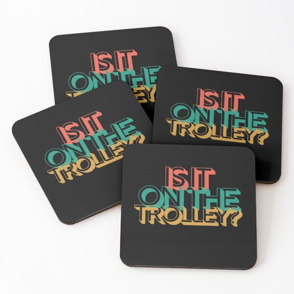 Item preview, Is it on the trolley? Victoria Wood quote. designed and sold by DontKnowMuch.