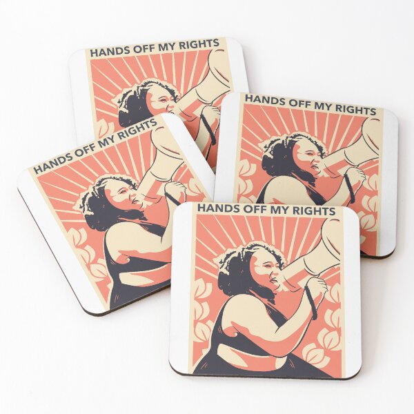 Item preview,  Hands Off My Rights  Anti-Trump T-Shirt designed and sold by gjen53.
