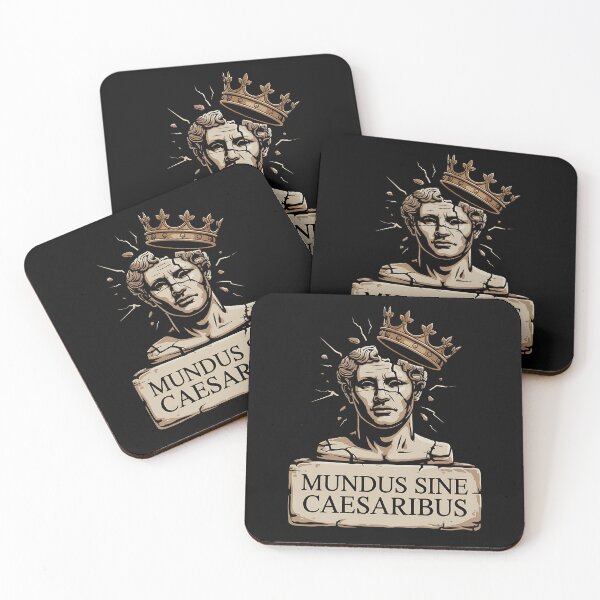 Item preview, mundus sine caesaribus historical quote designed and sold by lino4king.