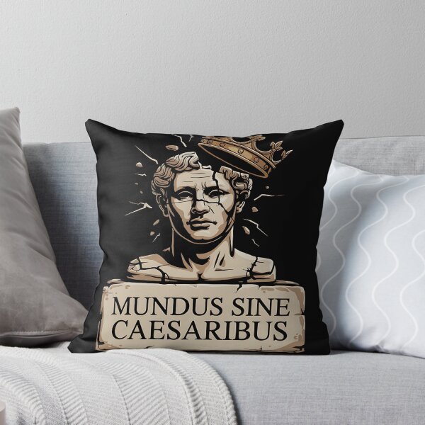 Item preview, mundus sine caesaribus historical quote designed and sold by lino4king.