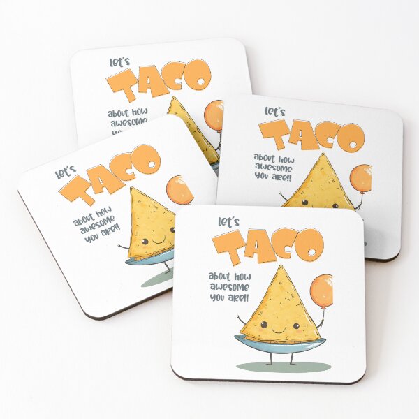 Item preview, Let's Taco 'bout How Awesome You Are! | A Flavorful Birthday Full of Fun and Spice designed and sold by FUNqoosh.