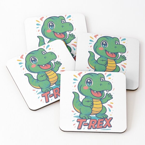 Item preview, Chibi T-Rex Dino Fun designed and sold by JonelleTshirts.