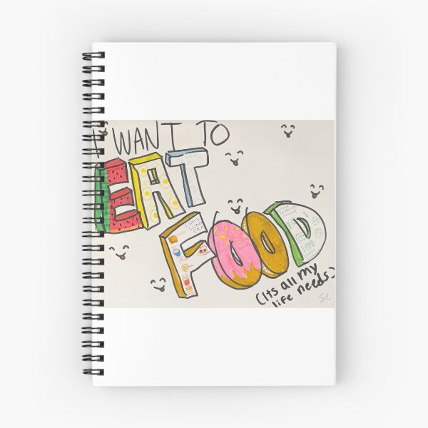 Item preview, I Want to Eat Food designed and sold by ArtBarnSoph.