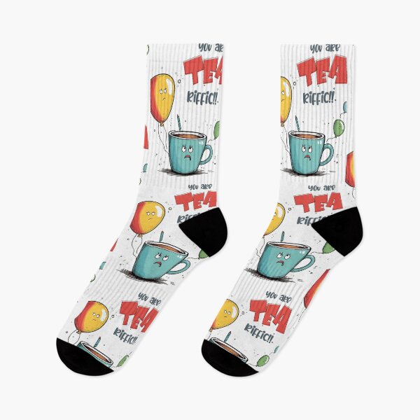 Item preview, Hope Your Birthday is TEA-riffic! | A Steeped-in-Fun Celebration Full of Flavor and Laughter designed and sold by FUNqoosh.