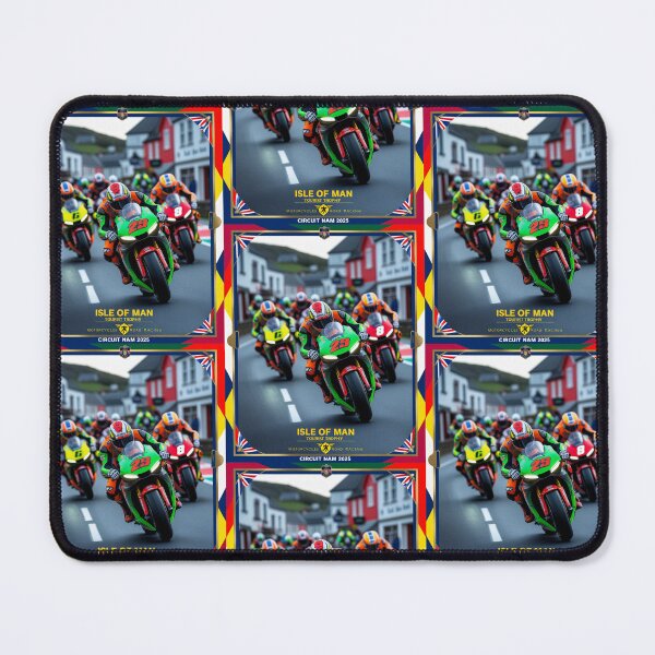 Item preview, Isle of Man TT Motorcycle Sportbike Racing 2025 designed and sold by Moto Graphix.