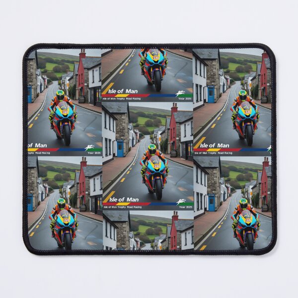 Item preview, Isle of Man TT Motorcycle Sportbike Racing 2025 designed and sold by Moto Graphix.