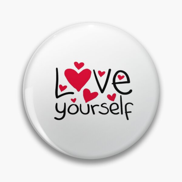 Item preview, “Love Yourself – Empowering Self-Love Design with Vibrant Hearts” designed and sold by GagaArtGallery.