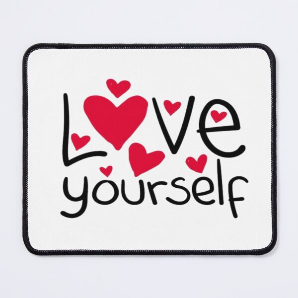 Item preview, “Love Yourself – Empowering Self-Love Design with Vibrant Hearts” designed and sold by GagaArtGallery.