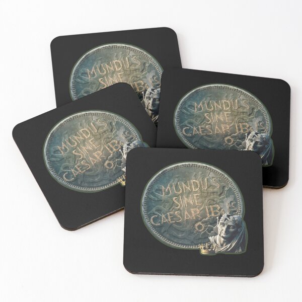 Item preview, mundus sine caesaribus historical quote designed and sold by lino4king.