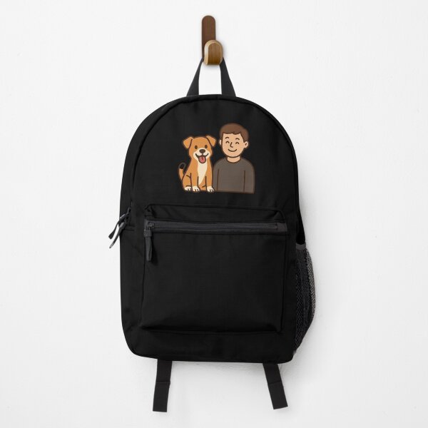 Item preview, Extrovert Dog Introvert Owner Funny Sticker designed and sold by LaserKey.