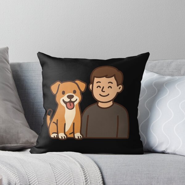 Item preview, Extrovert Dog Introvert Owner Funny Sticker designed and sold by LaserKey.
