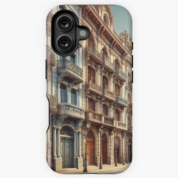 Vista previa del artículo con la obra «Calles de San Telmo, Buenos Aires, Argentina», diseñado y vendido por CieloYTierra.