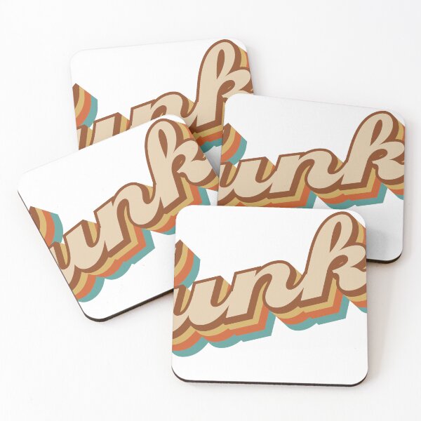 Item preview, Funky – Retro 70s Vintage Typography Design designed and sold by Cranky Daddy.