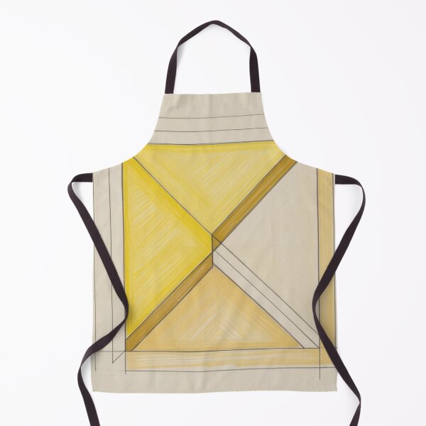 Item preview, Framed Geometric Design in Yellow and Tan designed and sold by Harmonic_Layers.