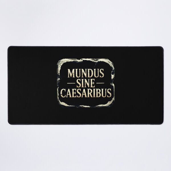 Item preview, mundus sine caesaribus historical quote designed and sold by lino4king.