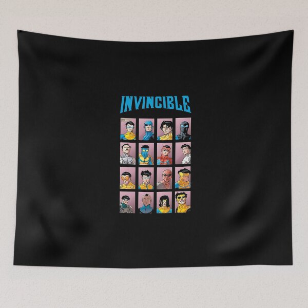 Item preview, Invincible: Multiple Comic Character Design designed and sold by Polarisofficial.