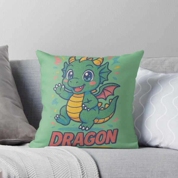 Item preview, Chibi Dragon Retro Magico designed and sold by JonelleTshirts.