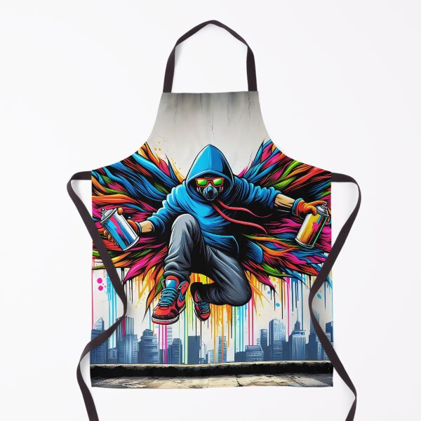 Item preview, Graffiti Superhero – Dynamic Street Art Illustration designed and sold by Dino-Lune.
