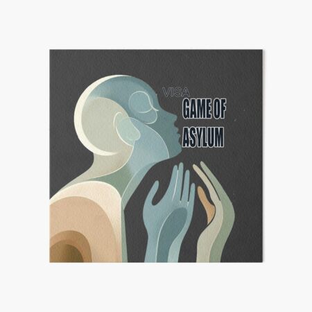 Vista previa del artículo con la obra «Ilustración abstracta del juego de asilo de visas», diseñado y vendido por  Mudikeys.