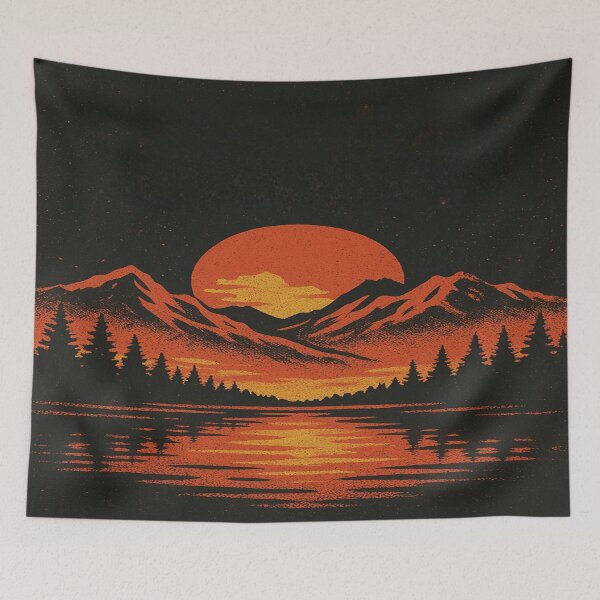 Item preview, Home Decor: Calm & Serene Landscape designed and sold by M&M Lifestyle Hub.