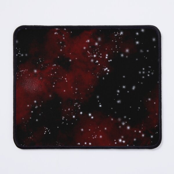Item preview, Deep Space Red Ethereal Dreamy Cosmos Pattern designed and sold by Valerie Englehart.