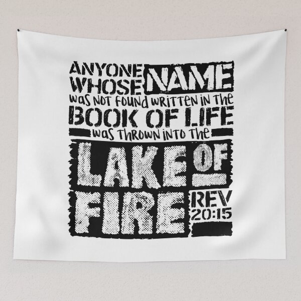 Item preview, Revelation 20:15 Lake Of Fire designed and sold by plushism.