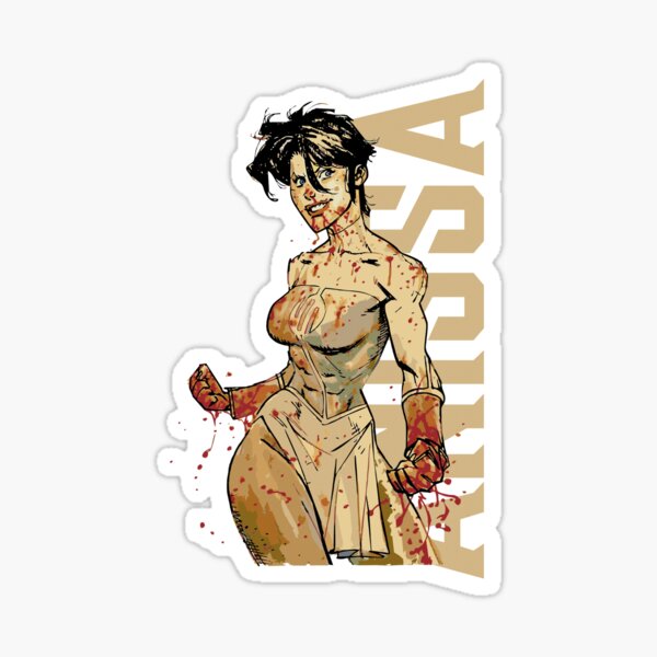 Anissa: Invincible Character Design Sticker