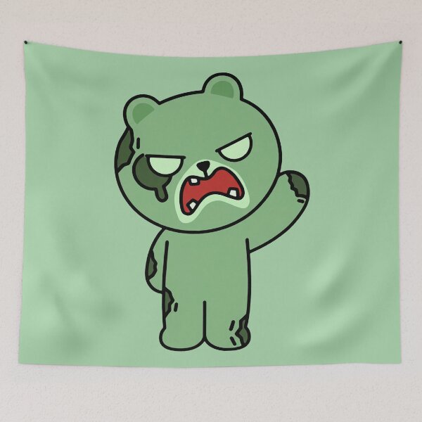 Item preview, Commanding Green Bear designed and sold by zzz888.