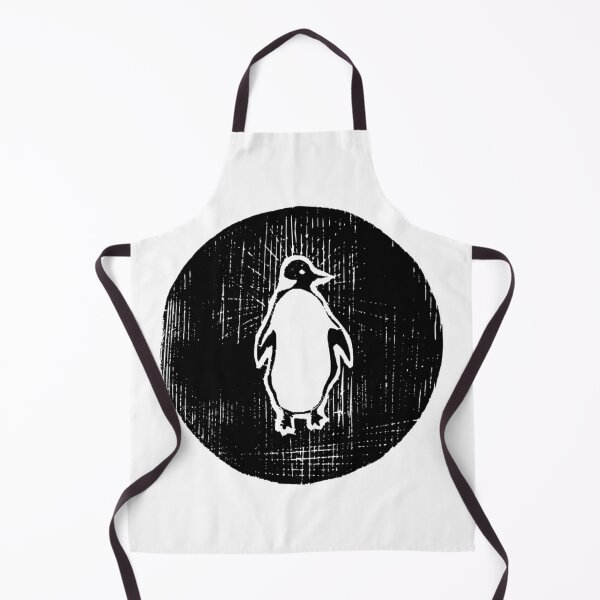 Item preview, penguin in black and white designed and sold by isagivart.
