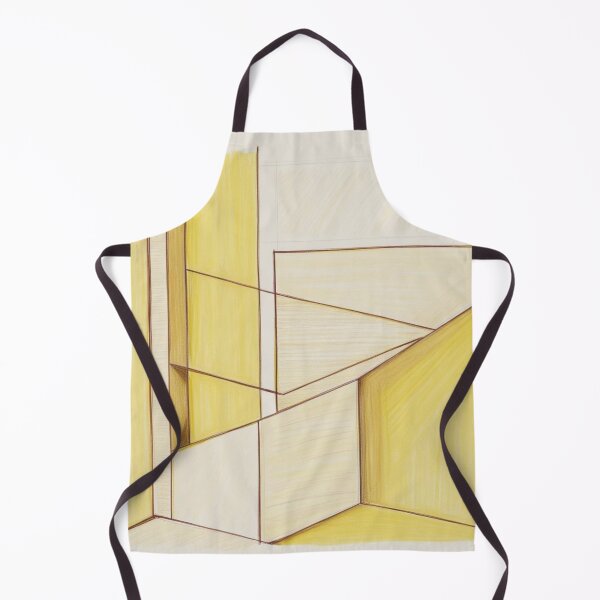Item preview, Cubist Angles in Yellow and Cream Tones designed and sold by Harmonic_Layers.