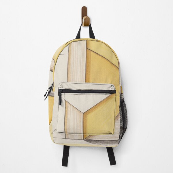 Item preview, Modern Yellow Blocks with Textured Lines designed and sold by Harmonic_Layers.