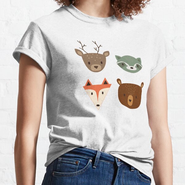 Woodland Creatures Classic T-Shirt