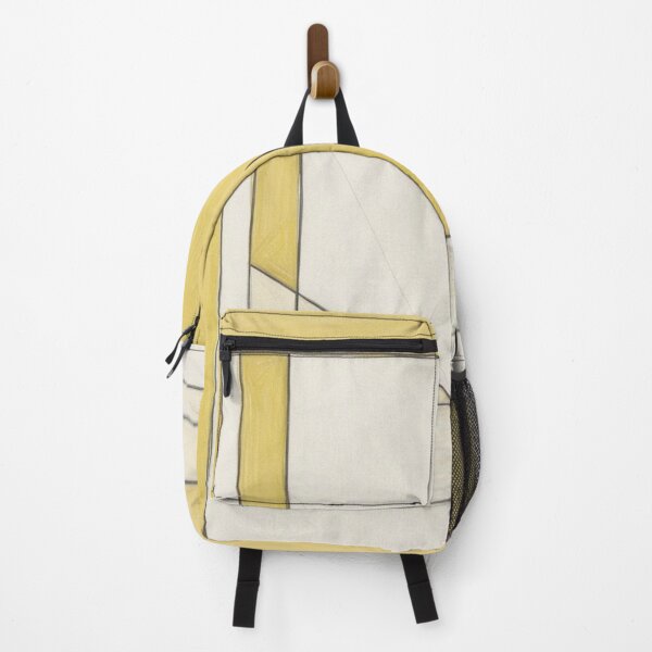 Item preview, Layered Yellow Lines and Shapes Minimalist Art designed and sold by Harmonic_Layers.