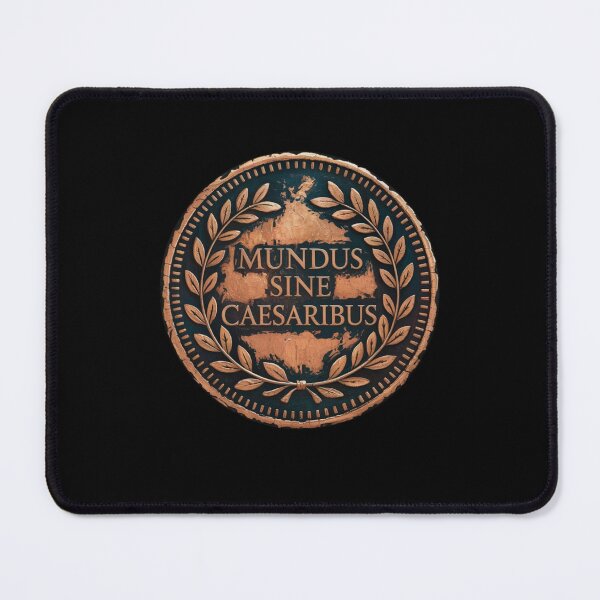 Item preview, mundus sine caesaribus historical quote designed and sold by lino4king.