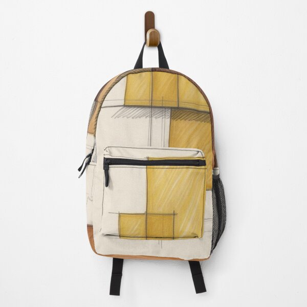 Item preview, Warm Mustard and Rust Minimalist Geometric Art designed and sold by Harmonic_Layers.