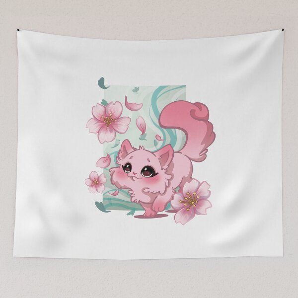 Item preview, Cherry blossom cat designed and sold by CharmingChains.